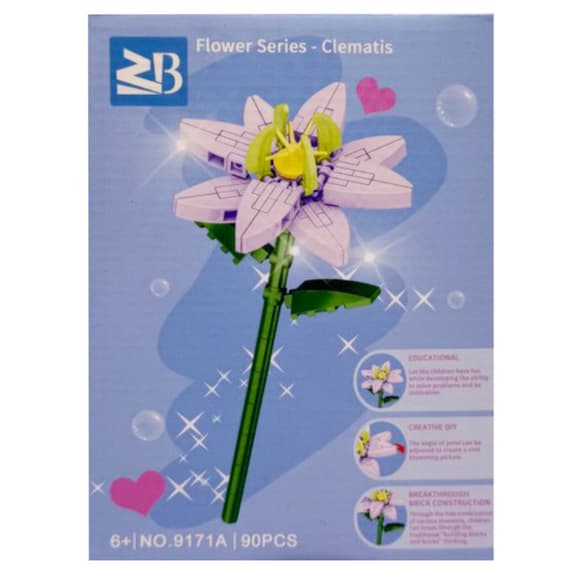 Ко нструктор детский "Clematis" 9119A-9171A 90 деталей