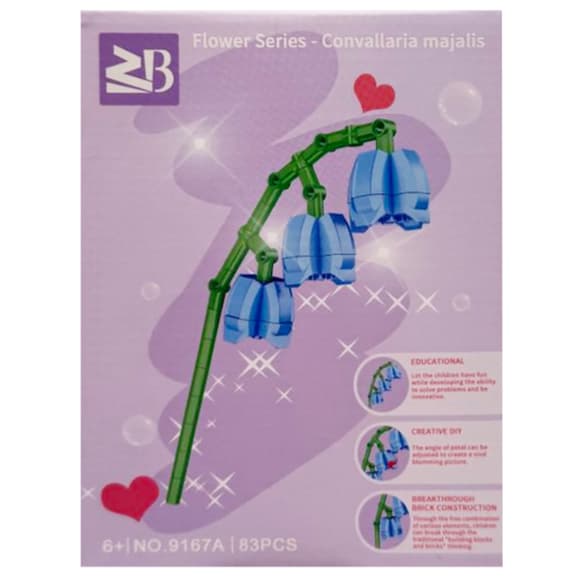 Конструктор дитячий "Convallaria majalis" 9119A-9167A 83 деталі