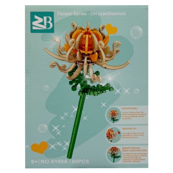 Конструктор дитячий "Chrysanthemum" 9119A-9165A 90 деталей