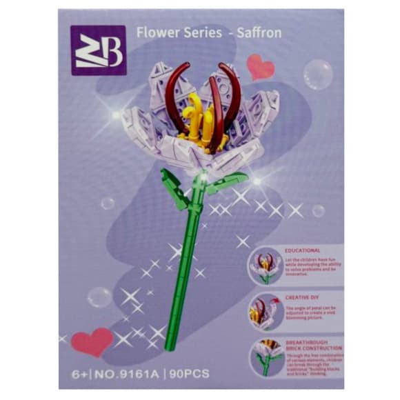 Кон структор детский "Saffron" 9119A-9161A 90 деталей