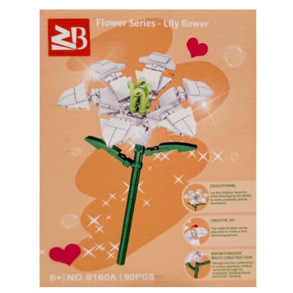 Конструктор дитячий "Lily flower" 9119A-9160A 90 деталей