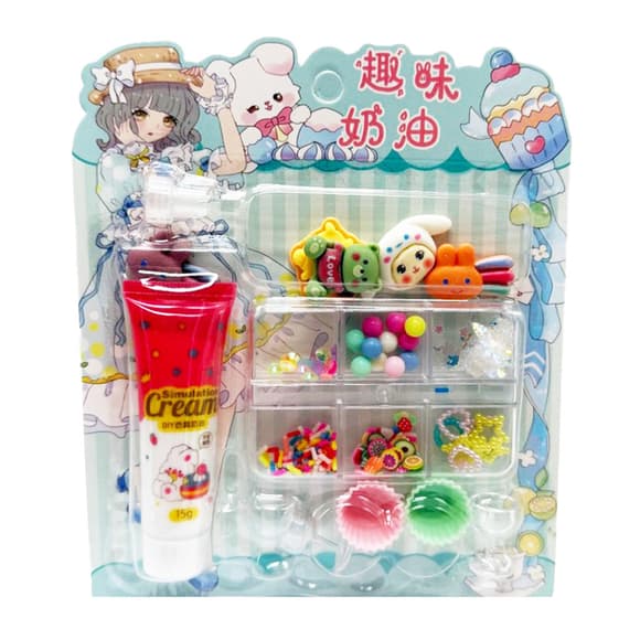 Дитячий набір для творчості FG240408064A, солодощі, клей, мішура, формочки