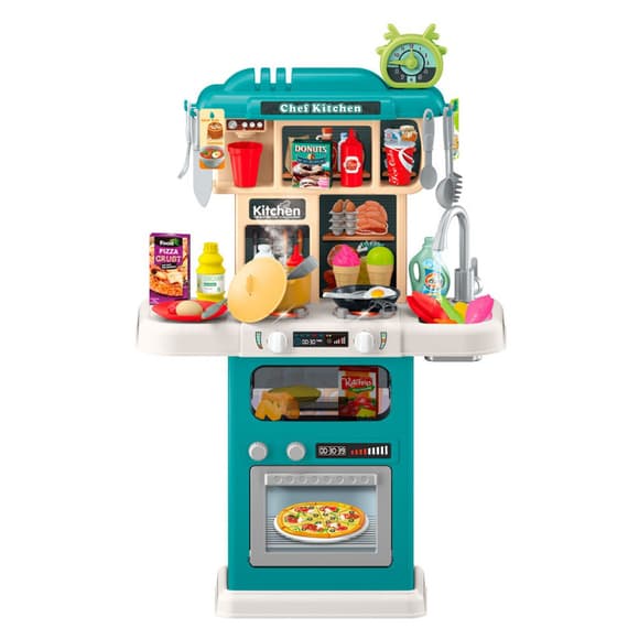Дитяча іграшкова кухня 922-184 плита, мийка-ллється вода, звук, світло