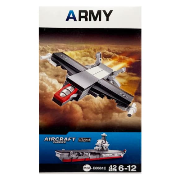 Детский конструктор "Aircraft carrier" M38-B0661-5, 42 детали