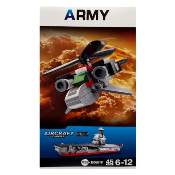 Детский конструктор "Aircraft carrier" M38-B0661-6, 45 деталей