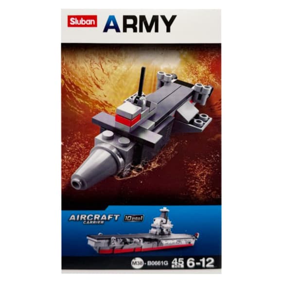 Детский конструктор "Aircraft carrier" M38-B0661-7, 45 деталей