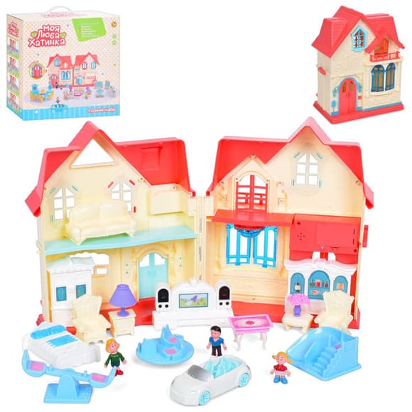 Детский игровой доми к "Мой любимый домик" WD-932C, мебель, звук, свет