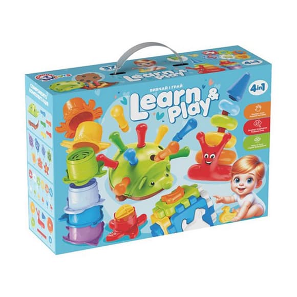 Дитячий ігровий набір "Learn&play 4 в 1" 2376TXK