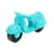 Дитячий ігровий "Мотоцикл" 1843TXK(Turquoise) бірюзовий