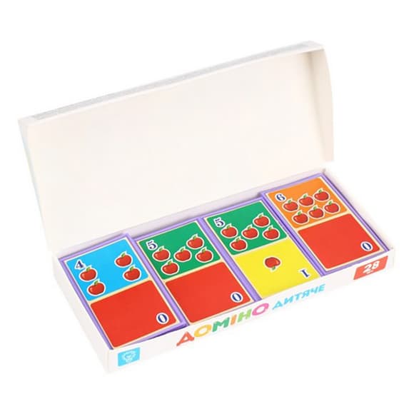 Детское домино "В мире сказки" 1127TXK 28 элементов