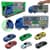 Дитячий трейлер з машинками PS006-1, 6 машинок