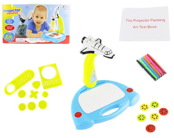 Дитячий проектор для малювання Ракета 6611, 36 патернів