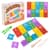 Дитяча дерев’яна іграшка "Цифри" C9412 пазли цифри, бусини