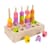 Дитяча дерев’яна іграшка "Пірамідка-сортер" C9407, 8 карток