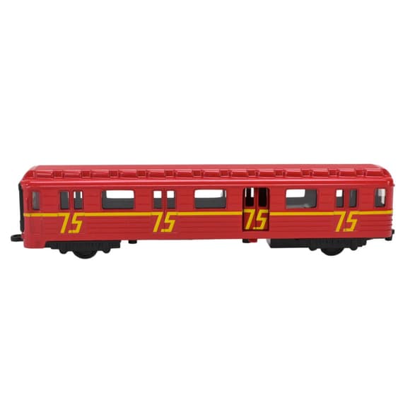 Детский игровой Вагон-метро 7875M(Red) масштаб 1:43