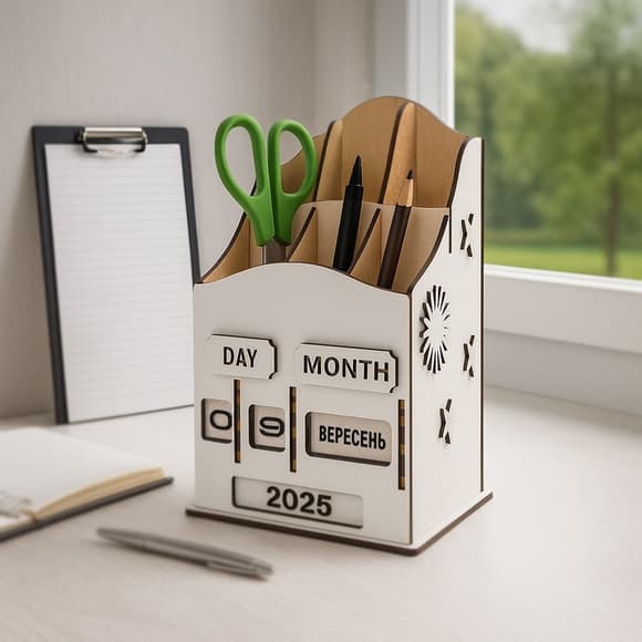 Вічний календар "Пори року" з органайзером FDPO-429-1