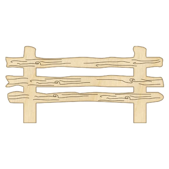 Фигурка для раскрашивания и декорирования "Забор" FDZ-022 
