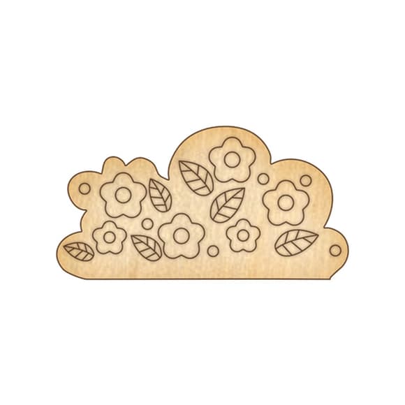 Фігурка для розфарбовування та декорування "Кущ" FDZ-121