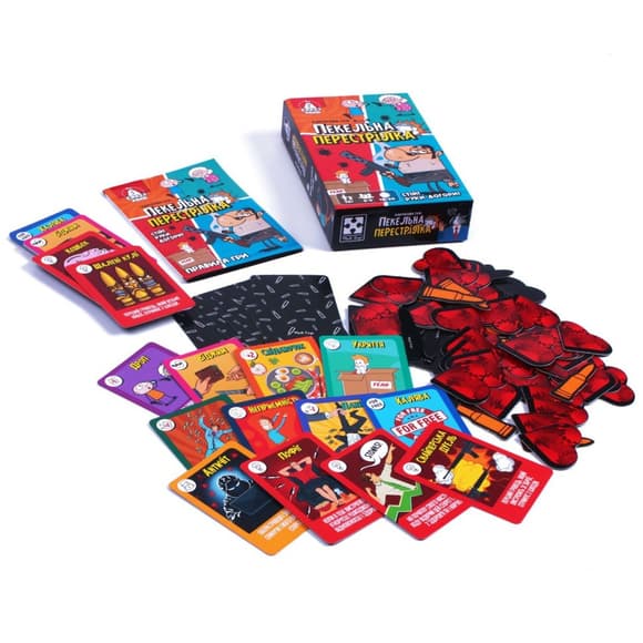 Настольная игра "Адская перестрелка" Vladi Toys VT8077-17 украинский язык