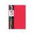Блокнот А5 АП-1503 (Red) 40 аркушів, пружина збоку