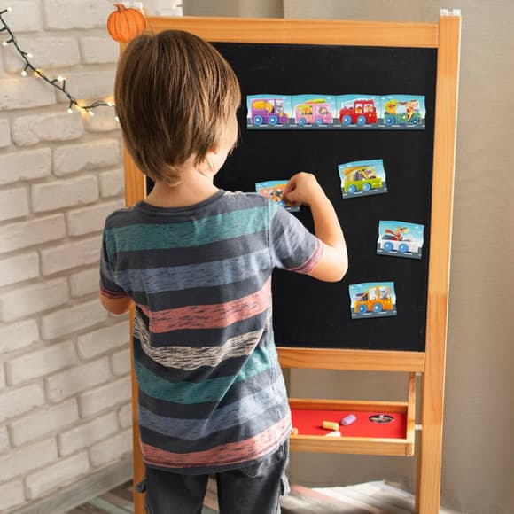 Дитяча магнітна гра "Автомобільна подорож" 200253, 8 елементів