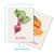 Детский набор учебных карточек Монтессори "Овощи и фрукты" 301232, 32 изображения
