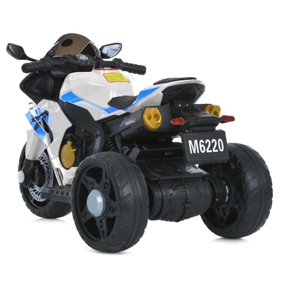 Детский электромобиль Мотоцикл M 6220ELR-1 до 25 кг