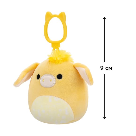 Мягкая игрушка на клипсе Ослик Гэвин Squishmallows SQCP00461, 9 см