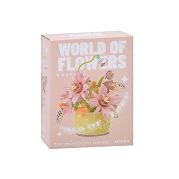 Дитячий конструктор "Квіти в горщику" M3077-3080