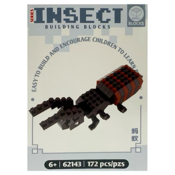Детский конструктор "Насекомые" A62143, 172 детали