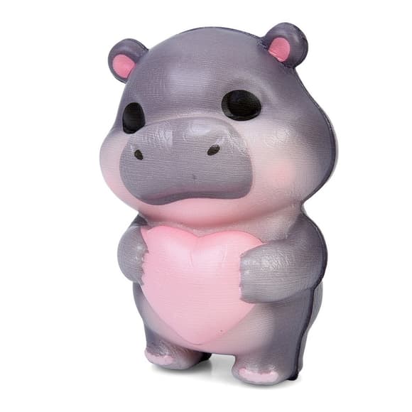 Детская игрушка антистресс "Бегемот" MS 4731-5 размер 10 см