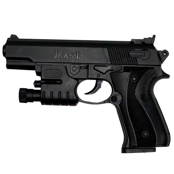 Дитячий іграшковий пістолет на кульках 313-2 зі світлом