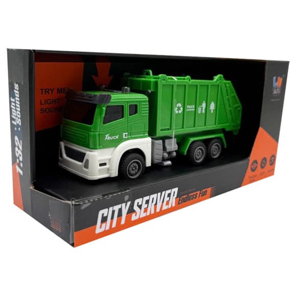 Детская игрушечная машинка "Муровоз" D-007AB(Green) свет и звук