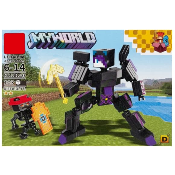 Детск ий конструктор "Minecraft" LB1188-D 103 детали
