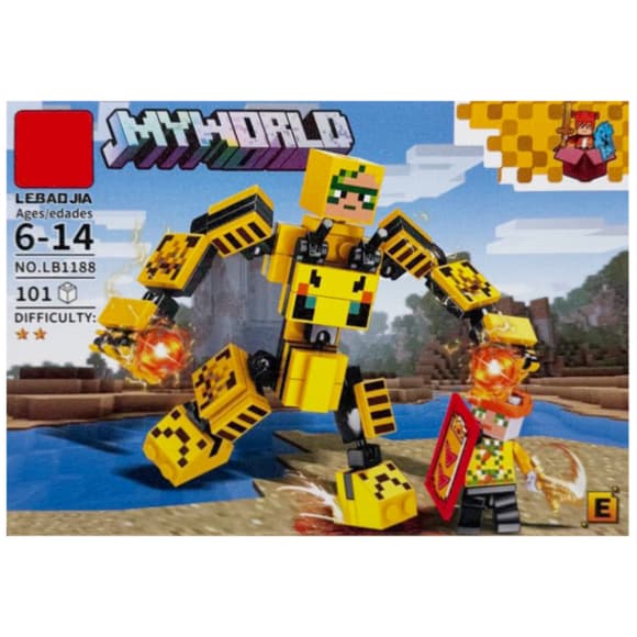 Детск ий конструктор "Minecraft" LB1188-E 101 деталь