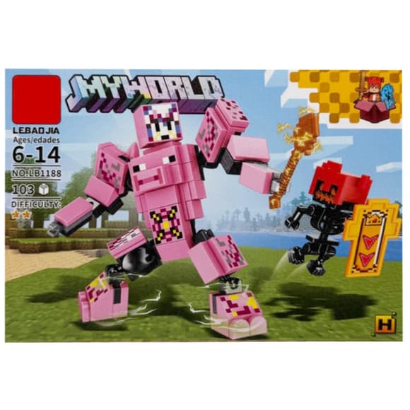 Детск ий конструктор "Minecraft" LB1188-H 103 детали