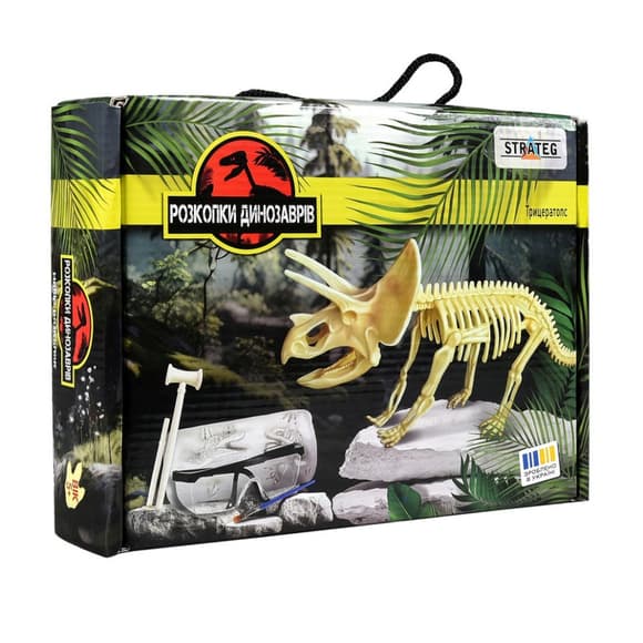 Набор для творчества "Раскопки динозавров Трицератопс" 30833