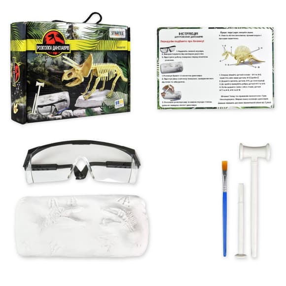 Набор для творчества "Раскопки динозавров Трицератопс" 30833