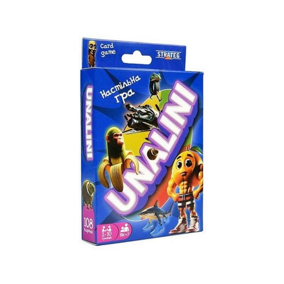 Карточная игра "Уналини" 30920, 108 игральных карт