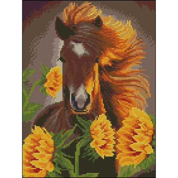 Алмазна мозаїка "Воля" ZAV3040-26 без підрамника 30х40 см 