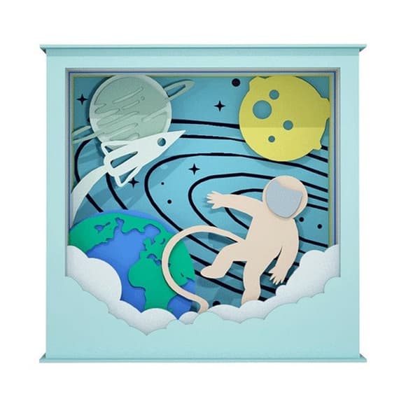 Заготовка для декорирования Артбокс "Вселенная" FDDB-14