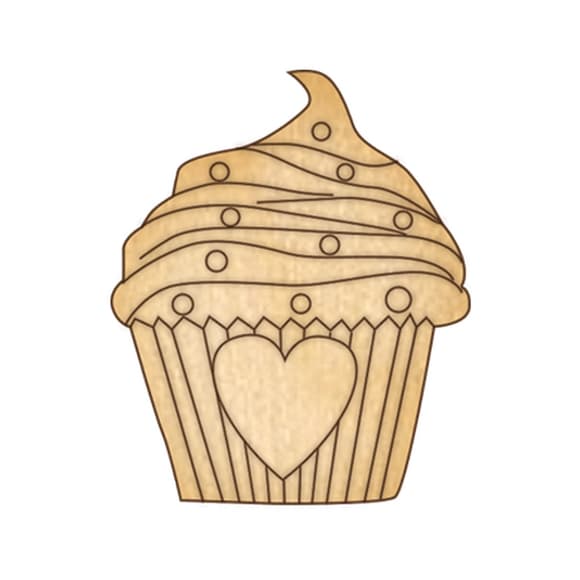 Фігурка для розмальовування та декорування "Кекс з любов'ю-1" FDZ-073