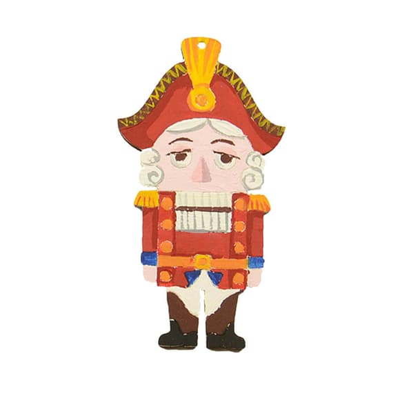 Набор для творчества новогодний Роспись акриловыми красками "Щелкунчик" Умняшка НГ-002/5