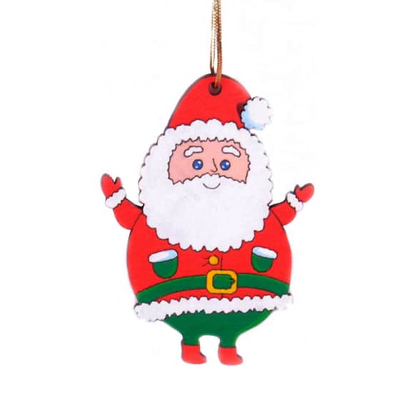 Набір для творчості новорічний "Розпис акриловими фарбами "Святий Миколай та Сніговик" Умняшка НГ-022/1