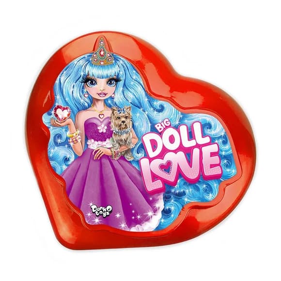 УЦЕНКА!!! Набор креативного творчества "Big Doll Love" Danko Toys BDL-01-01(Red)-UC