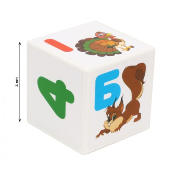 Детский развивающий набор кубиков "Азбу ка + Арифметика" 2728TXK 24 кубика