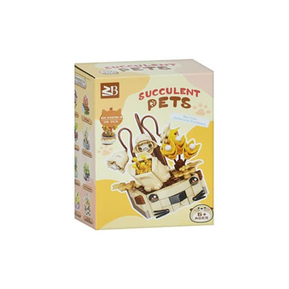 Дитячий конструктор "Квіти у вазі" 33036-8, 119 деталей