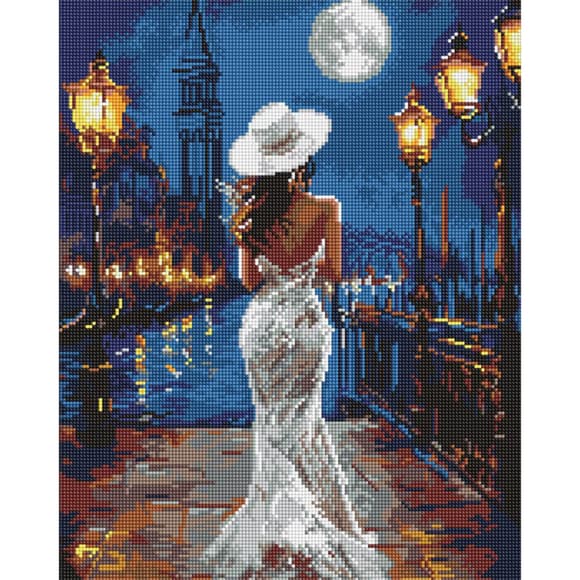 Алмазна мозаїка "Біля причалу" AMO8241, 40х50 см