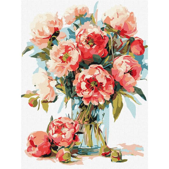 Картина за номерами "Букет мрії" KHO3284, 30х40 см