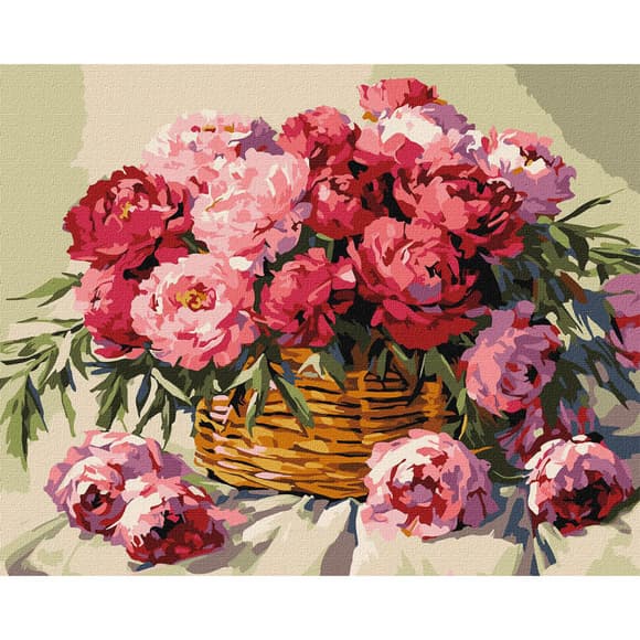 Картина за номерами "Мелодія цвітіння" KHO3304, 40x50 см